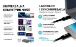 i-tec Kabel USB-C TB5 1.8m, czarny