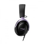 HyperX Zestaw słuchawkowy gamingowy Cloud III czarny-lawendowy - DF7F0AA