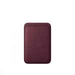 Apple Portfel z tkaniny FineWoven z MagSafe do iPhonea - burgund