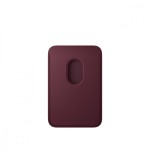 Apple Portfel z tkaniny FineWoven z MagSafe do iPhonea - burgund
