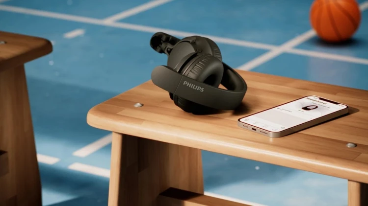 Philips Słuchawki bezprzewodowe TAH4500BK/00 czarne