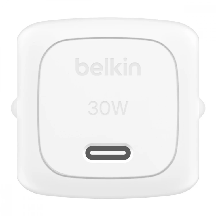 Belkin Ładowarka 30W PD PPS USB-C biała + kabel USB-C