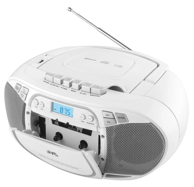 JVC Boombox biały RC-E451W