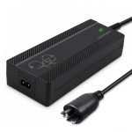 Qoltec Ładowarka do roweru elektrycznego 36V | 42V | 4A | wtyczka Bosch + kabel zasilający