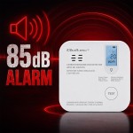 Qoltec Czujnik tlenku węgla (czadu) | detektor CO | TUYA | Wi-Fi | LED