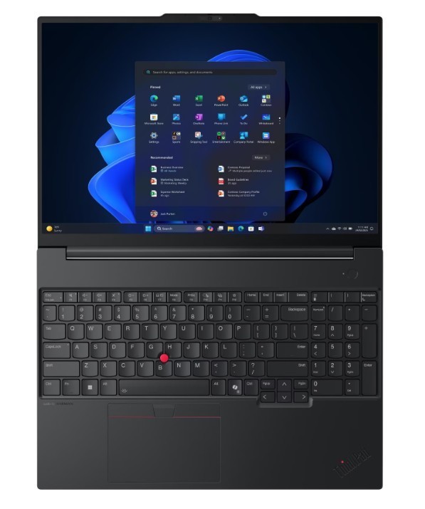 Lenovo Laptop ThinkPad E16 G4 21YE007LPB W11Pro 5 320/16GB/512GB/INT/16.0 WUXGA/Black/3YR OS + CO2 OFFSET