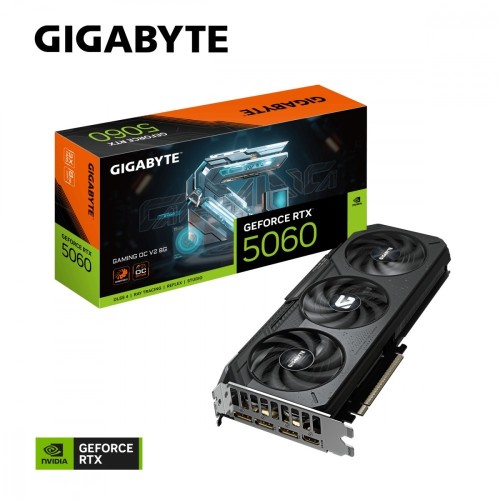 Gigabyte Karta graficzna GeForce RTX 5060 GAMING OC V2 8 GB