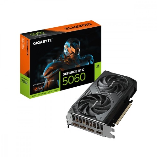 Gigabyte Karta graficzna GeForce RTX 5060 WINDFORCE MAX OC V2 8G