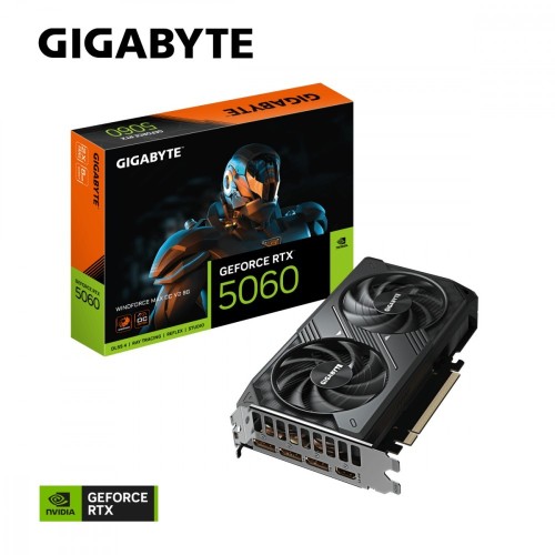 Gigabyte Karta graficzna GeForce RTX 5060 WINDFORCE MAX OC V2 8G