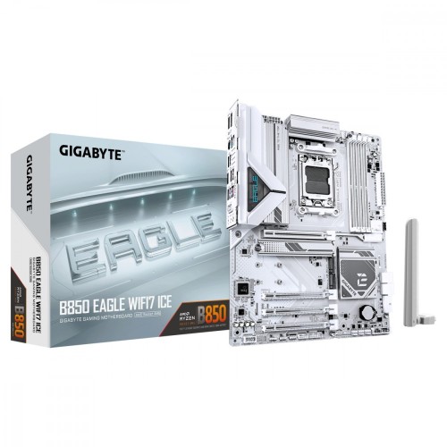 Gigabyte Płyta główna B850 EAGLE WF7 ICE AM5 4DDR5 ATX