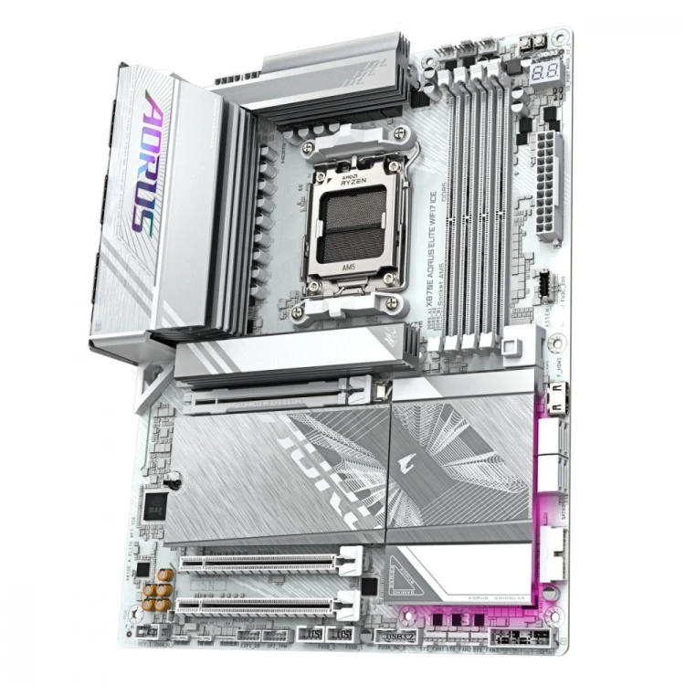 Gigabyte Płyta główna X870E AORUS ELITE WIFI7 ICE AM5 4DDR5 ATX