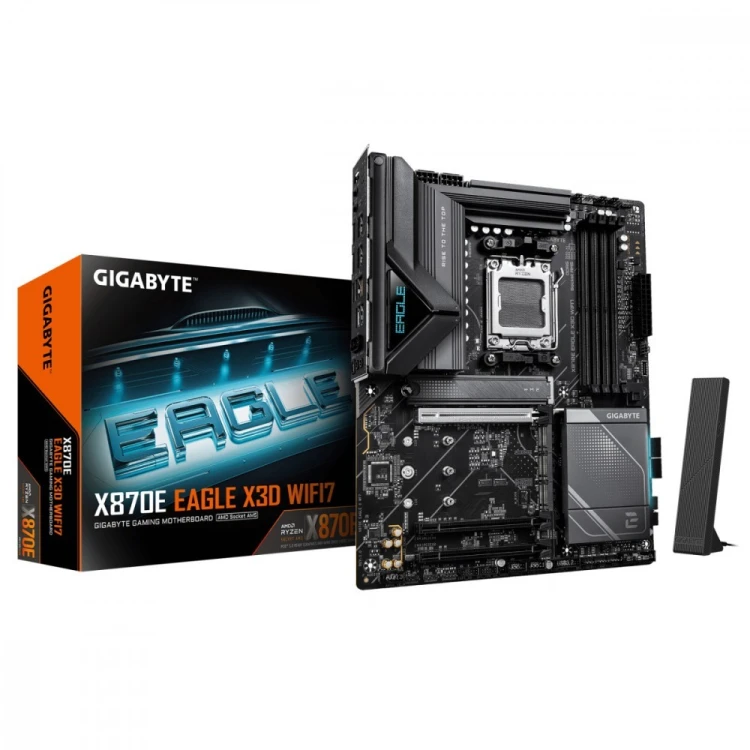 Gigabyte Płyta główna X870E EAGLE WIFI7 AM5 4 DDR5 ATX