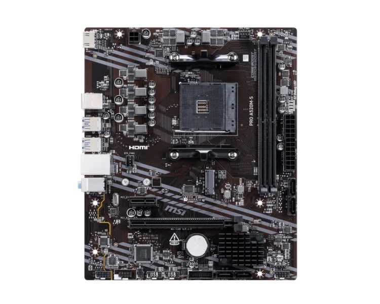MSI Płyta główna PRO A520M-S AM5 2DDR4 mATX