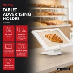 Maclean Uchwyt reklamowy do tabletu MC-956 W