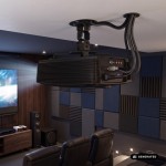 Maclean Uchwyt sufitowy do projektora MC-200 B