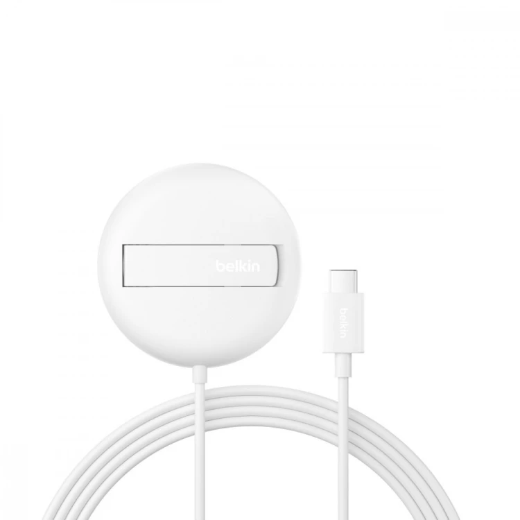 Belkin Ładowarka magnetyczna Magnetic Pad Qi2 15W biała