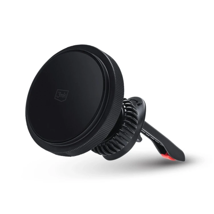 3MK Uchwyt indukcyjny 15W MagCharger do kratki wentylacyjnej czarny