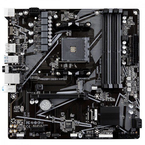 Gigabyte Płyta główna A520M DS3H WF6E AM4 4DDR4 mATX
