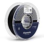 Gembird Filament PLA ekstra elastyczny, 1,75 mm, 1 kg, czarny