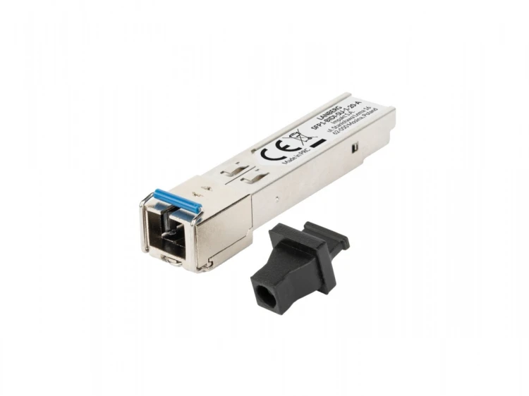 Lanberg Moduł światłowodowy SFP Bidi do 20km 1Gb/s 1310nm/1550nm Gigabit SC/UPS A