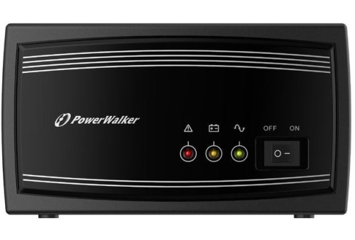 PowerWalker Zasilacz INVERTER  650VA ŁADOWARKA 15A, CZYSTA FALA SINUSOIDALNA (BEZ AKUMULATORÓW)
