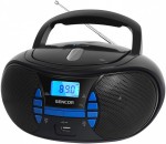 Sencor Radio z odtwarzaczem CD SPT 2700 Czarne CD//BT/MP3/USB/Radio FM