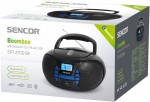 Sencor Radio z odtwarzaczem CD SPT 2700 Czarne CD//BT/MP3/USB/Radio FM