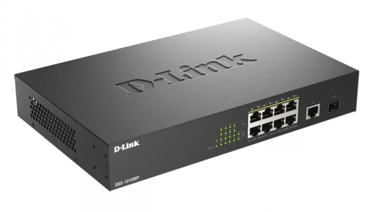 D-Link Przełącznik  DGS-1010MP/E