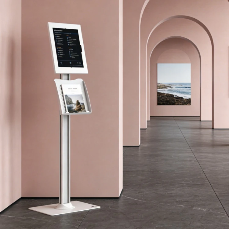 Maclean Uchwyt reklamowy do tabletu MC-924 W