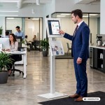 Maclean Uchwyt reklamowy do tabletu z MC-960 W