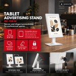 Maclean Uchwyt reklamowy do tabletu MC-958 W