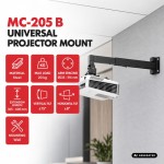 Maclean Uchwyt naścienny do projektora MC-205 B