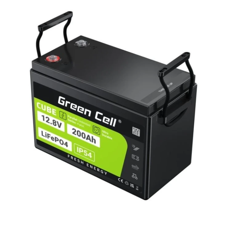 Green Cell Akumulator LiFePO4 200Ah 12V/12.8V 2560Wh