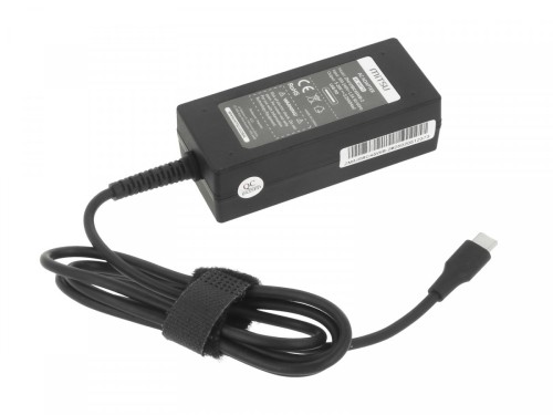 Mitsu Zasilacz ładowarka do laptopa 45W USB-C 5V-9V-12V-15V/3A, 20V/2.25A PD