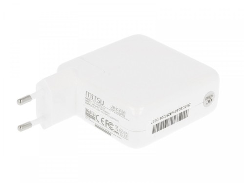 Mitsu Zasilacz ładowarka do laptopa 61W USB-C 5V-9V-12V-15V-20V-20.3V/3A PD