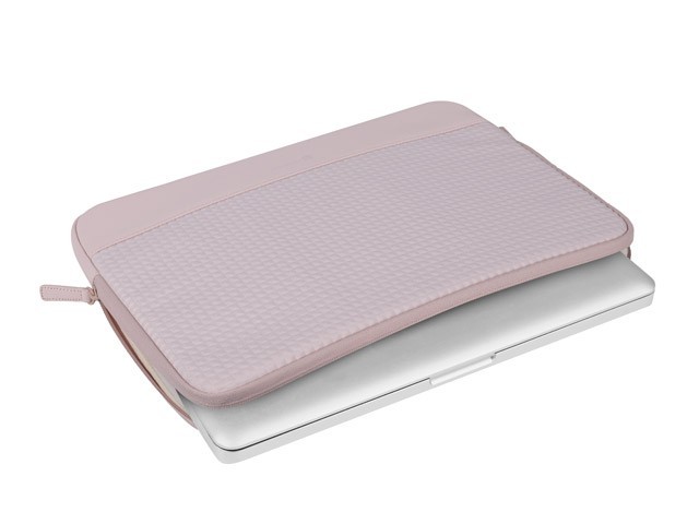 Natec Etui do laptopa Mussel 2 max 16 różowe