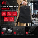 Maclean Plecak na laptopa czarny, wodoodporny RS202 B