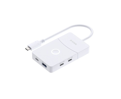 D-Link HUB USB-C 5-w-1 z bezprzewodowym HDMI DUP-501