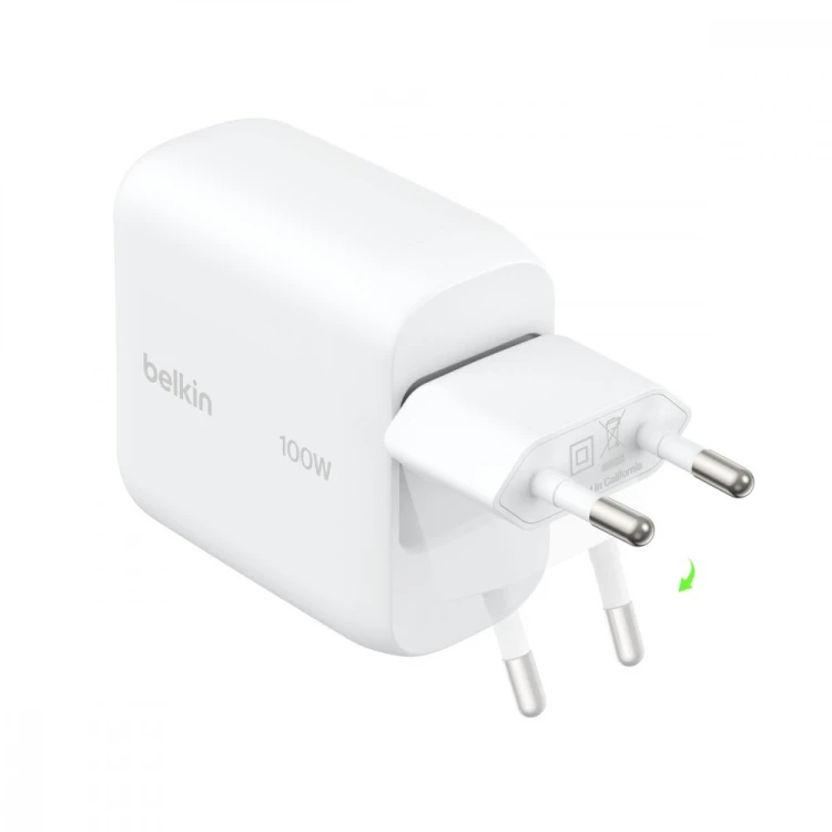 Belkin Ładowarka 100W GaN składana wtyczka 1xUSB-C