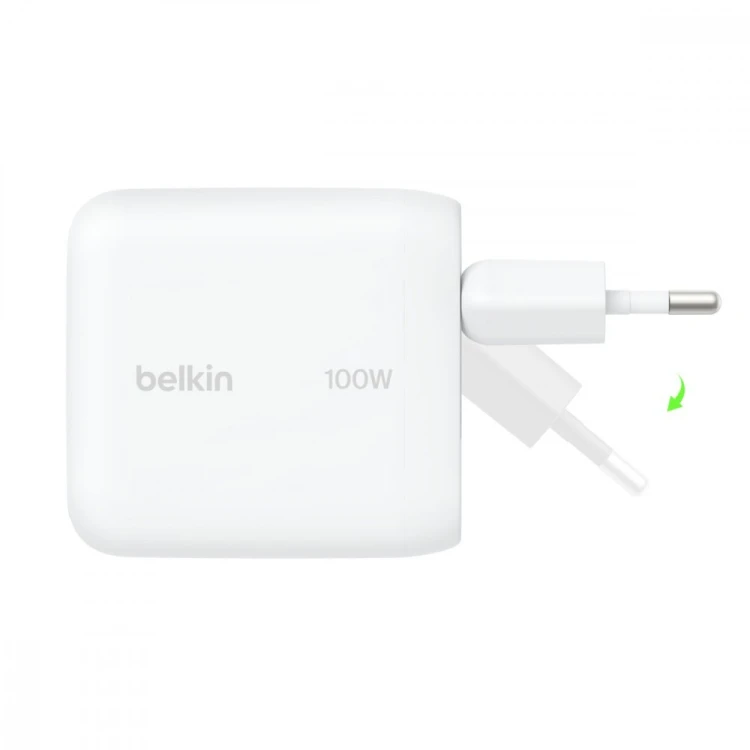 Belkin Ładowarka 100W GaN składana wtyczka 1xUSB-C