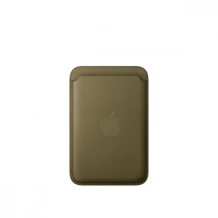 Apple Portfel z tkaniny FineWoven z MagSafe do iPhonea - ciemna oliwka