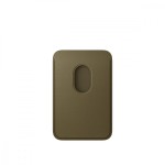 Apple Portfel z tkaniny FineWoven z MagSafe do iPhonea - ciemna oliwka