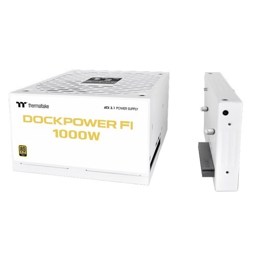 Thermaltake Zasilacz - Dockpower FI 1000W Gold modular ATX3.1 Gen5 Snow