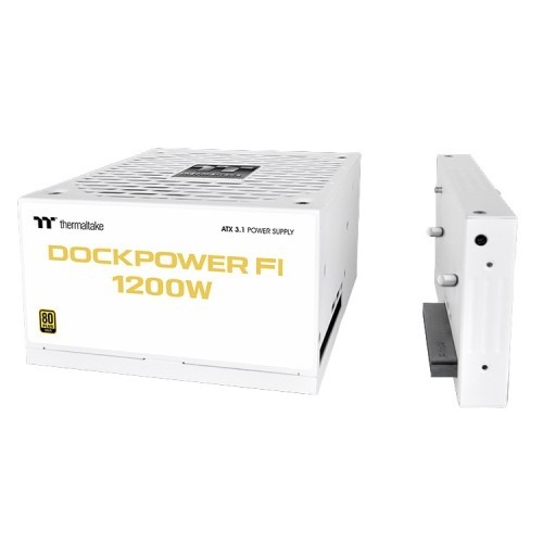 Thermaltake Zasilacz - Dockpower FI 1200W Gold modular ATX3.1 Gen5 Snow