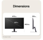 LG Electronics Monitor gamingowy 27G411B-B 27 cali FHD UltraGear