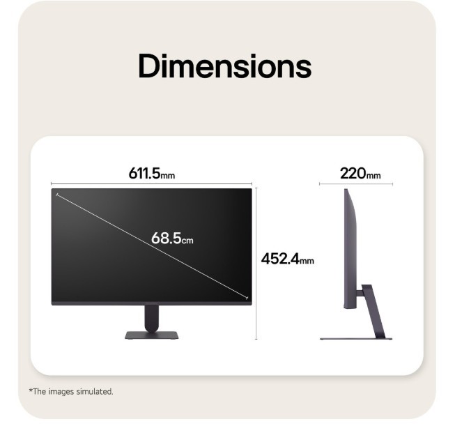 LG Electronics Monitor gamingowy 27G411B-B 27 cali FHD UltraGear