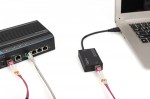 Digitus Karta sieciowa USB 3.0 typ A na Gigabit SFP, adapter światłowodowy 1000 Mb/s, moduł SFP sprzedawany osobno