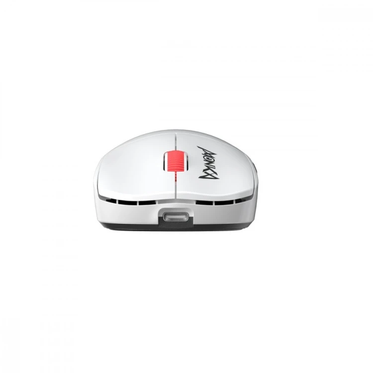 MONKA Mysz gamingowa PRIME bezprzewodowa biała DPI 26000