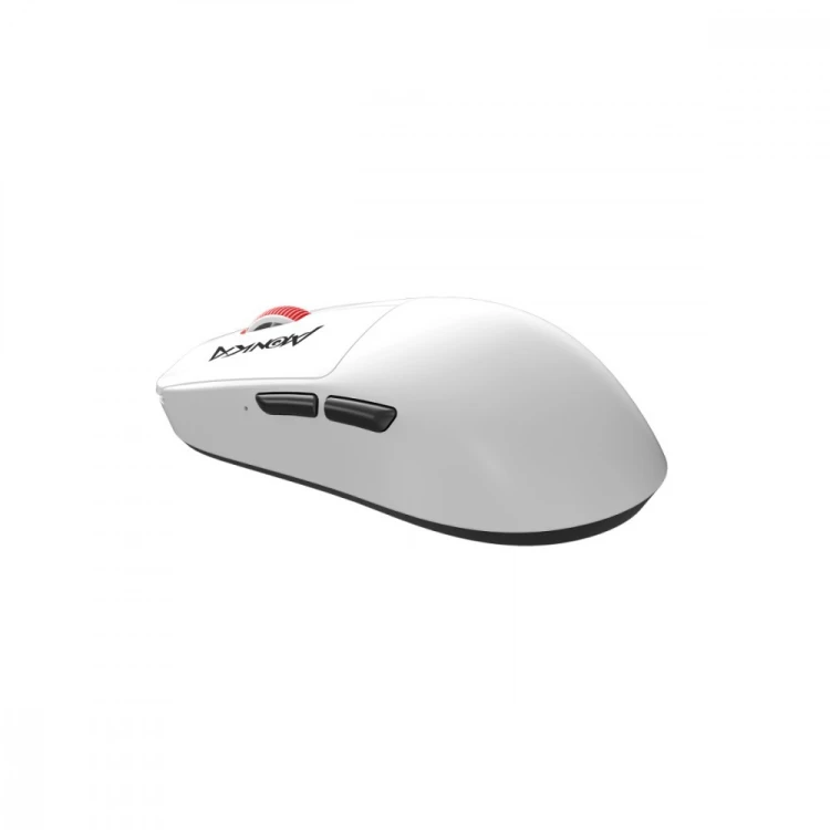 MONKA Mysz gamingowa PRIME bezprzewodowa biała DPI 26000