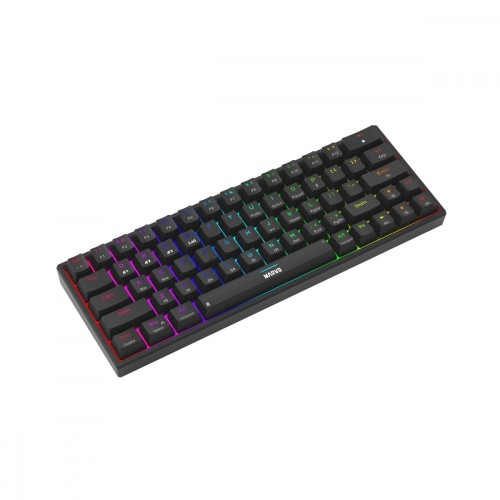 MARVO Klawiatura mechaniczna SHOGO 63W wireless czarna